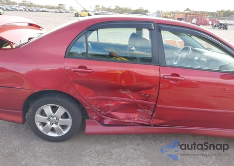 2008 Toyota Corolla S z USA, uszkodzony, nr VIN 2T1BR32E88C919433